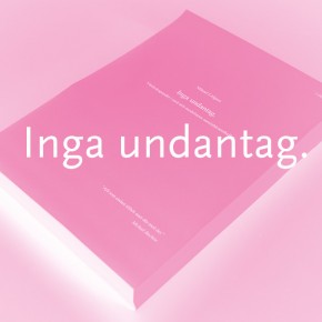 Release av rapporten Inga undantag